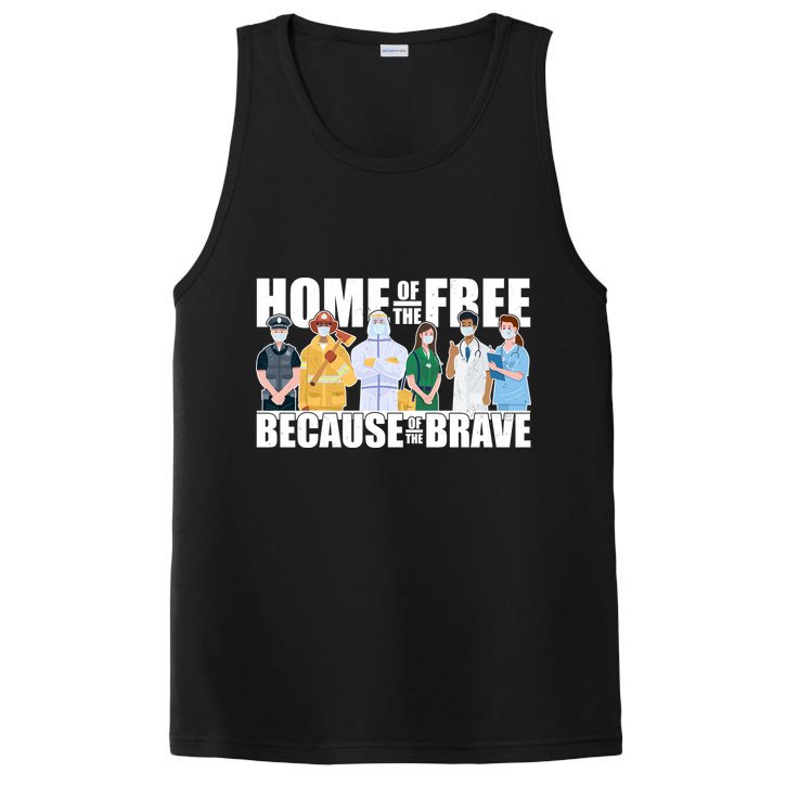 Support Frontline Workers Home Of The Free PosiCharge Competitor Tank
