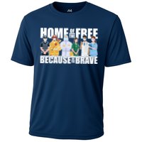 Support Frontline Workers Home Of The Free Performance Shirt