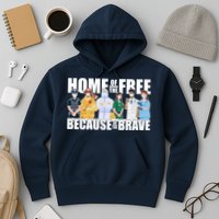 Support Frontline Workers Home Of The Free Hoodie