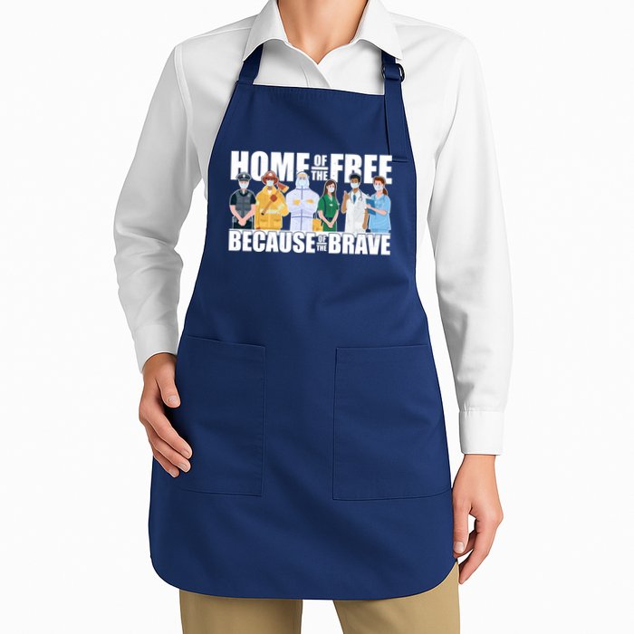Support Frontline Workers Home Of The Free Apron