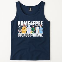 Support Frontline Workers Home Of The Free Tank Top