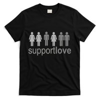 Support Love Equal Rights T-Shirt