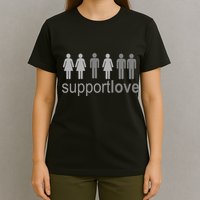 Support Love Equal Rights T-Shirt