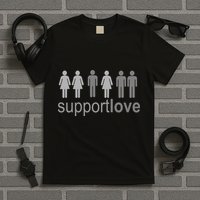Support Love Equal Rights T-Shirt