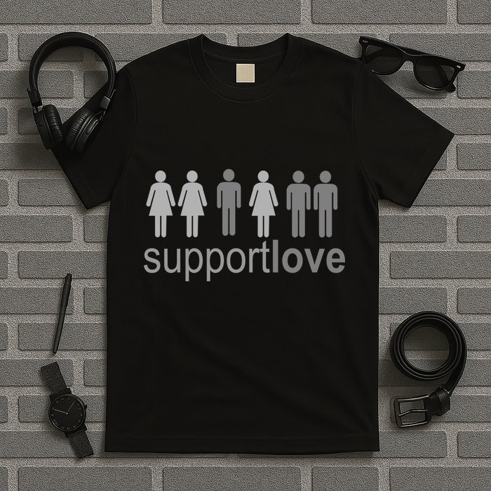 Support Love Equal Rights T-Shirt