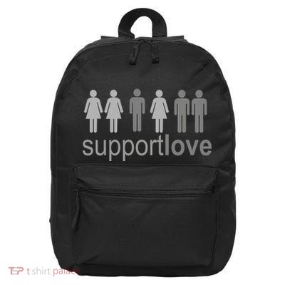 Support Love Equal Rights 16 in Basic Backpack