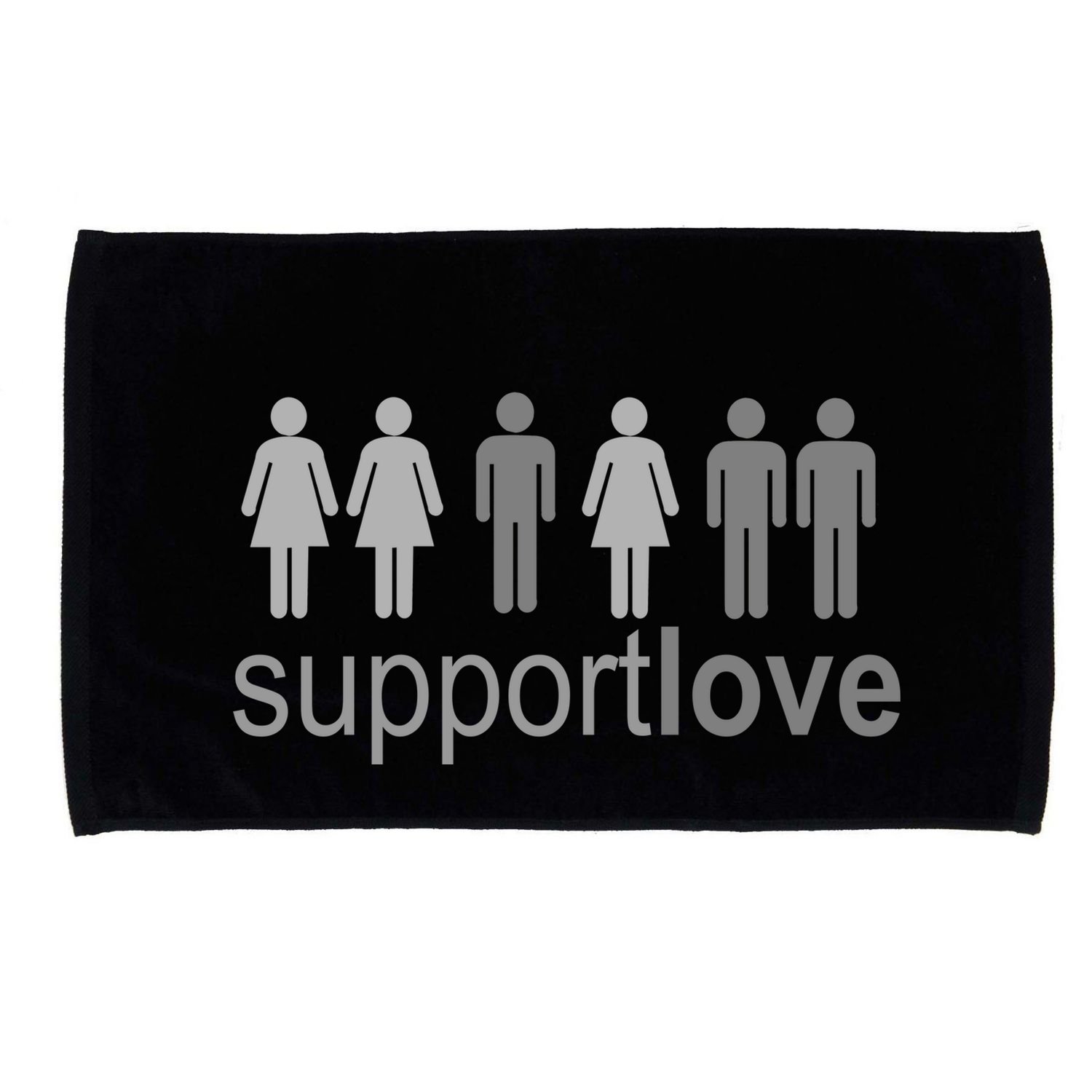 Support Love Equal Rights Microfiber Hand Towel