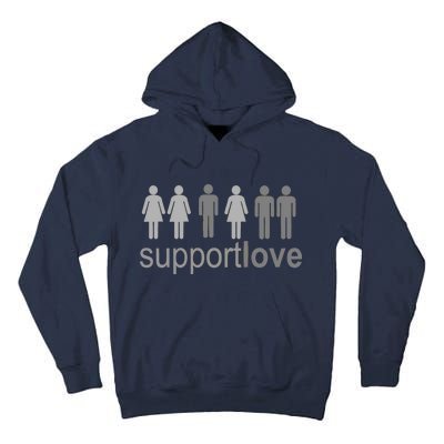 Support Love Equal Rights Tall Hoodie