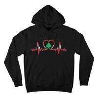 Support Love Lebanon Heartbeat Hoodie