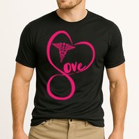 Support Love Nurses Cooling Performance Crew T-Shirt