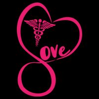 Support Love Nurses Cooling Performance Crew T-Shirt
