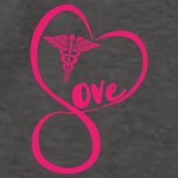 Support Love Nurses Vector Backpack
