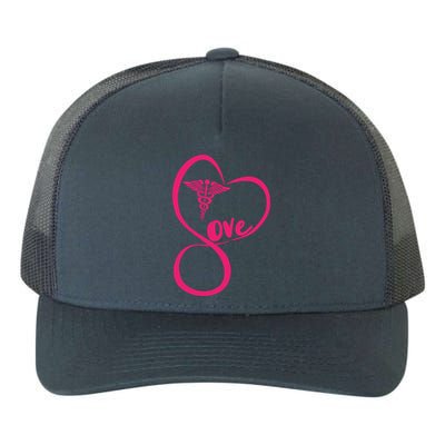 Support Love Nurses Yupoong Adult 5-Panel Trucker Hat