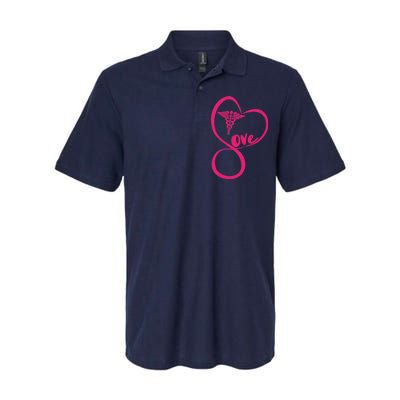 Support Love Nurses Softstyle Adult Sport Polo