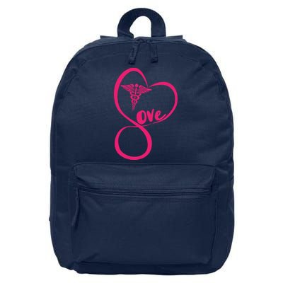 Support Love Nurses 16 in Basic Backpack