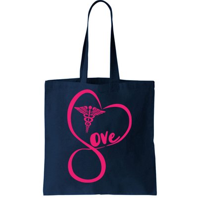 Support Love Nurses Tote Bag