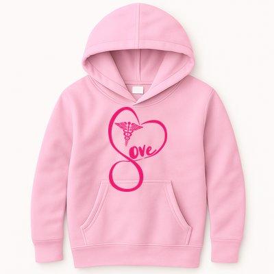 Support Love Nurses Kids Hoodie