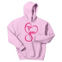 Support Love Nurses Kids Hoodie