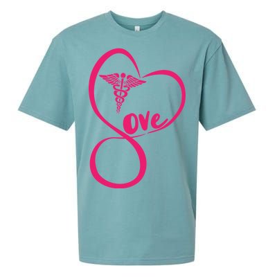 Support Love Nurses Sueded Cloud Jersey T-Shirt