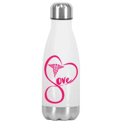 Support Love Nurses Stainless Steel Insulated Water Bottle