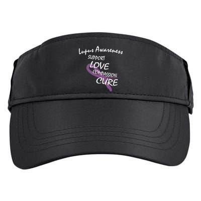 Support Lupus Awareness Adult Drive Performance Visor