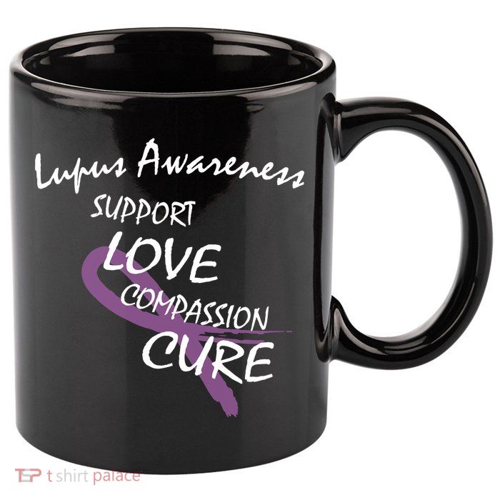 Support Lupus Awareness 11oz C Handle Ceramic Mug