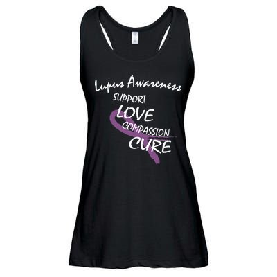 Support Lupus Awareness Ladies Essential Flowy Tank