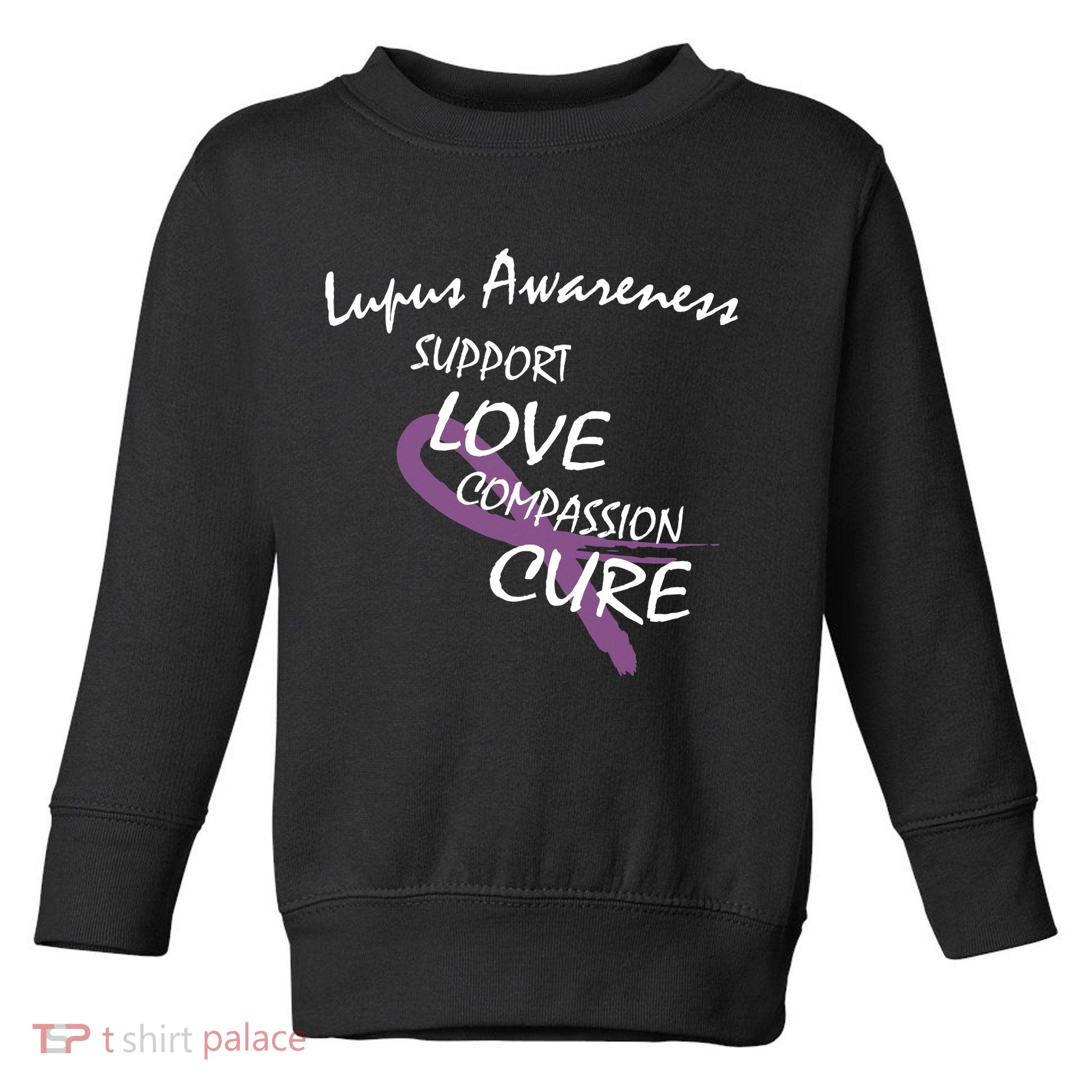 Support Lupus Awareness Toddler Sweatshirt