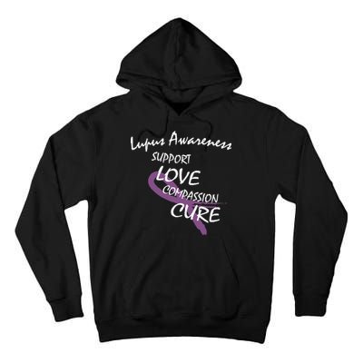 Support Lupus Awareness Tall Hoodie