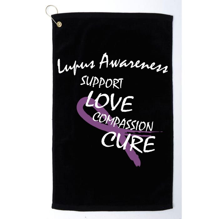 Support Lupus Awareness Golf Towel