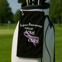 Support Lupus Awareness Golf Towel