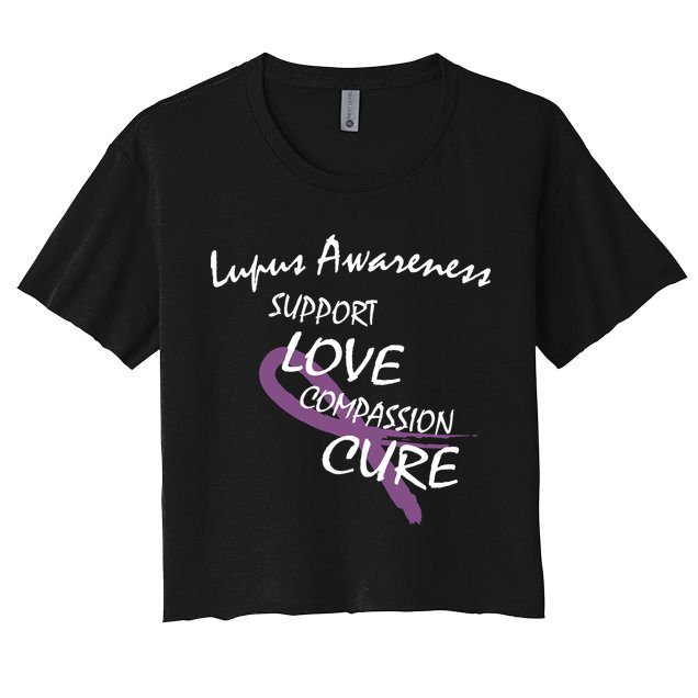 Support Lupus Awareness Crop Top
