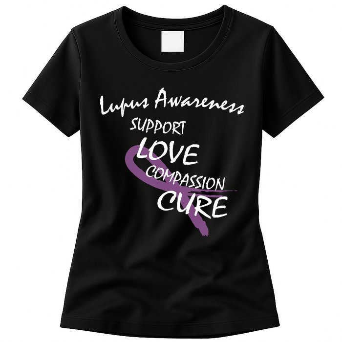 Support Lupus Awareness Womens T-Shirt