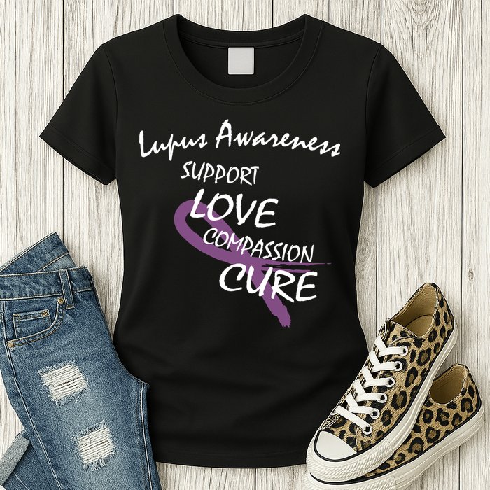 Support Lupus Awareness Womens T-Shirt