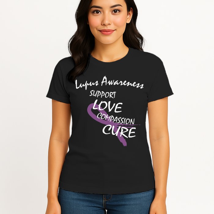 Support Lupus Awareness Womens T-Shirt
