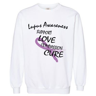Support Lupus Awareness Garment-Dyed Sweatshirt