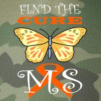 Support MS Help Find The Cure Ribbon Multiple Sclerosis Legacy Tie Dye Trucker Hat