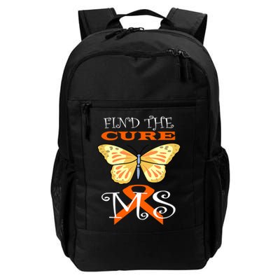 Support MS Help Find The Cure Ribbon Multiple Sclerosis Daily Commute Backpack