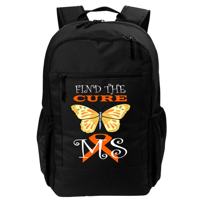 Support MS Help Find The Cure Ribbon Multiple Sclerosis Daily Commute Backpack