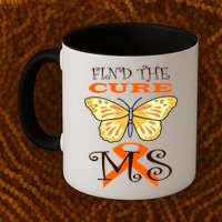 Support MS Help Find The Cure Ribbon Multiple Sclerosis Mug