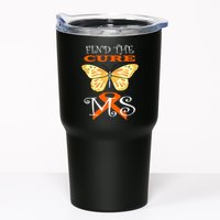 Support MS Help Find The Cure Ribbon Multiple Sclerosis Tumbler