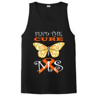 Support MS Help Find The Cure Ribbon Multiple Sclerosis PosiCharge Competitor Tank