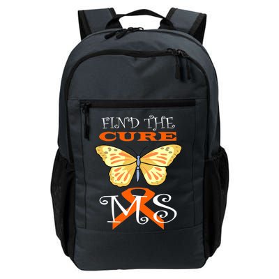 Support MS Help Find The Cure Ribbon Multiple Sclerosis Daily Commute Backpack