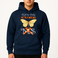 Support MS Help Find The Cure Ribbon Multiple Sclerosis Hoodie