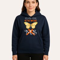 Support MS Help Find The Cure Ribbon Multiple Sclerosis Hoodie