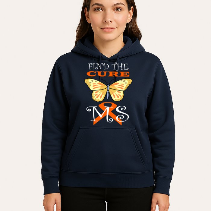 Support MS Help Find The Cure Ribbon Multiple Sclerosis Hoodie
