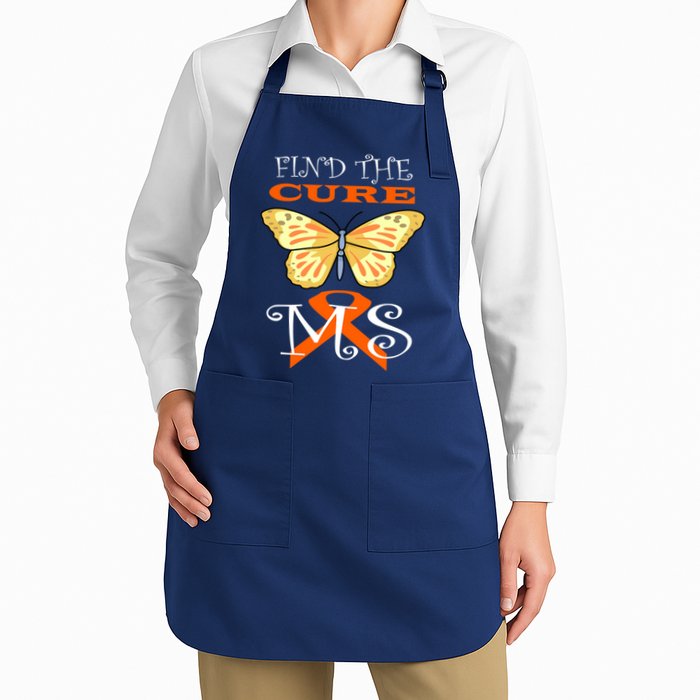 Support MS Help Find The Cure Ribbon Multiple Sclerosis Apron