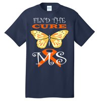 Support MS Help Find The Cure Ribbon Multiple Sclerosis Tall T-Shirt