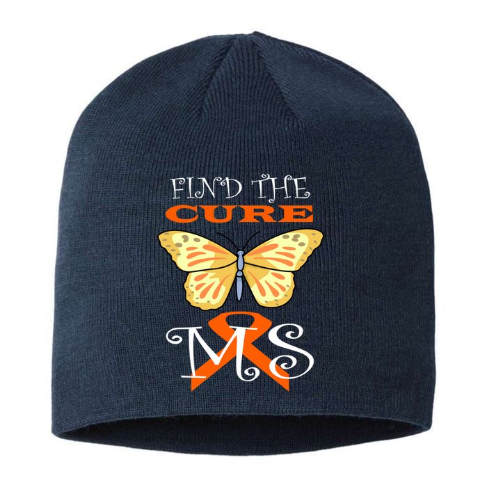 Support MS Help Find The Cure Ribbon Multiple Sclerosis Sustainable Beanie