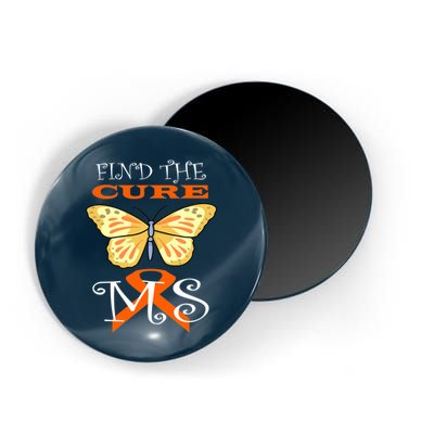 Support MS Help Find The Cure Ribbon Multiple Sclerosis Magnet